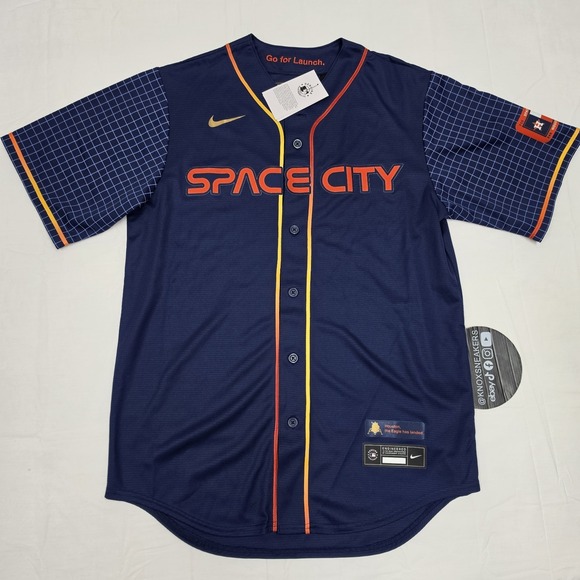 Nike Other - Nike Houston Astros Space City Baseball Jersey MLB City Men's Size XXLarge